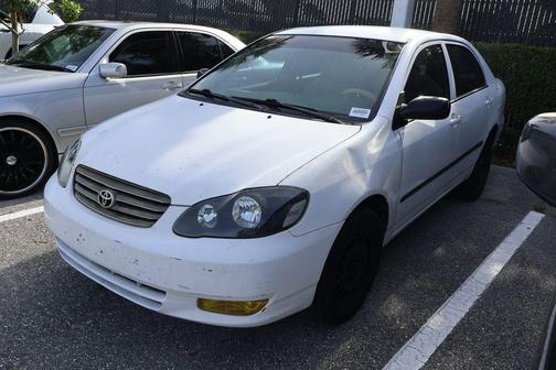 Super White 2003 Toyota Corolla CE