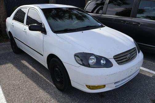 Super White 2003 Toyota Corolla CE