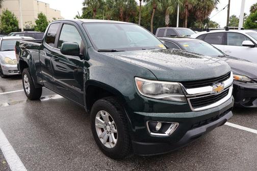 Rainforest Green Metallic 2016 Chevrolet Colorado LT