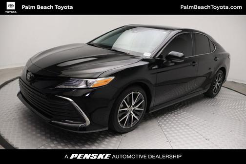 Midnight Black Metallic 2024 Toyota Camry XLE