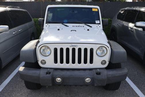 Bright White Clearcoat 2015 Jeep Wrangler Sport