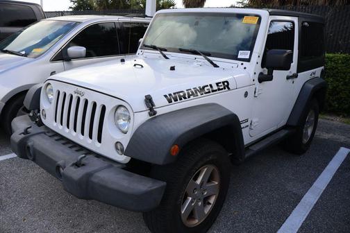 Bright White Clearcoat 2015 Jeep Wrangler Sport