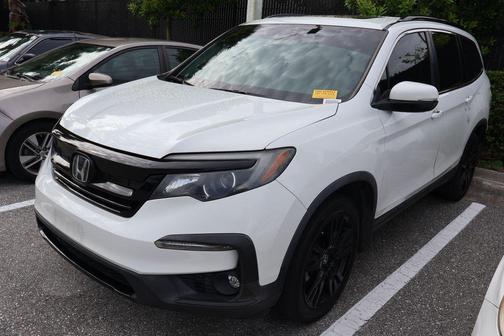 Platinum White Pearl 2022 Honda Pilot 2WD Special Edition