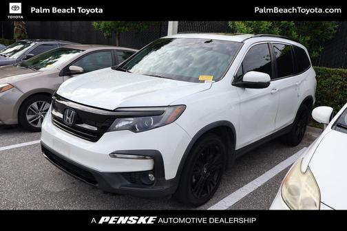 Platinum White Pearl 2022 Honda Pilot 2WD Special Edition