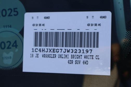 2018 Jeep Wrangler Unlimited Sahara