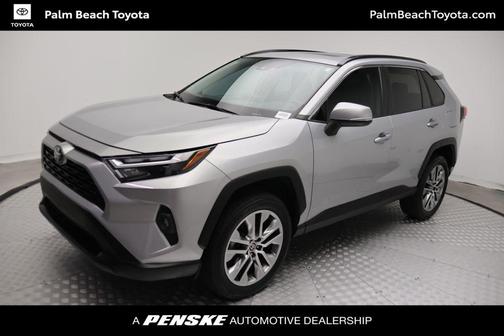 Silver Sky Metallic 2022 Toyota RAV4 XLE Premium