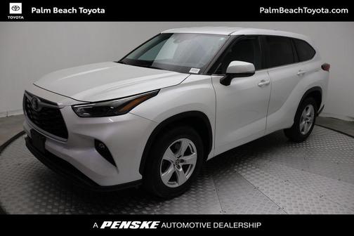 Wind Chill Pearl 2023 Toyota Highlander LE