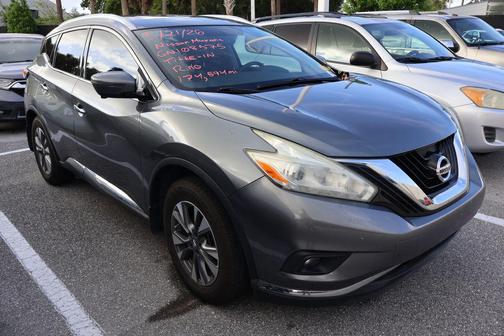 Gun Metallic 2016 Nissan Murano SL