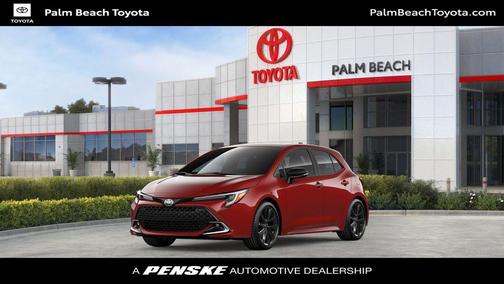 Finish Line Red 2026 Toyota Corolla XSE