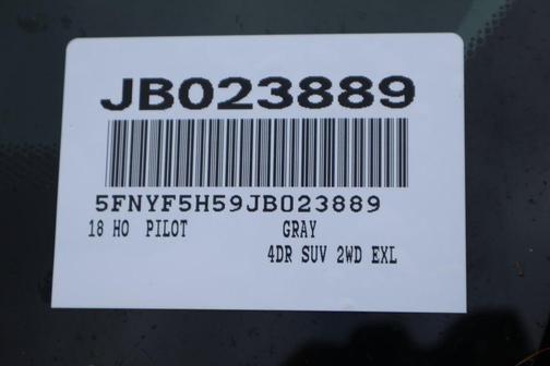 2018 Honda Pilot EX-L