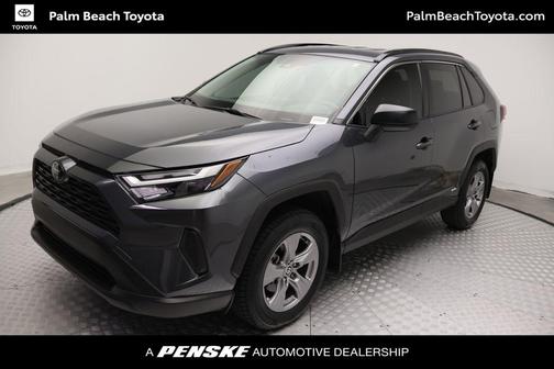 Magnetic Gray Metallic 2025 Toyota RAV4 Hybrid SE