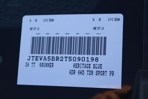 2026 Toyota 4Runner TRD Sport Premium