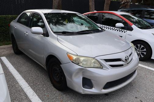Classic Silver Metallic 2012 Toyota Corolla LE