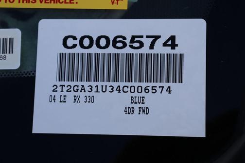 2004 Lexus RX 330 Base