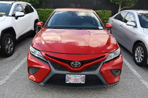 Supersonic Red 2020 Toyota Camry SE
