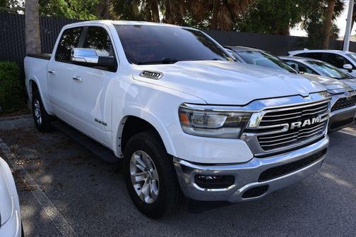 Bright White Clearcoat 2021 RAM 1500 Laramie