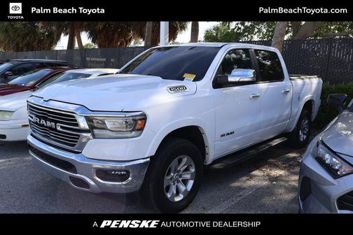 Bright White Clearcoat 2021 RAM 1500 Laramie