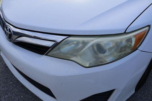 Super White 2012 Toyota Camry LE