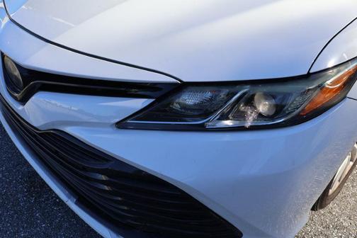 Super White 2019 Toyota Camry LE