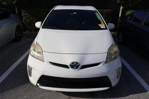 Super White 2014 Toyota Prius Three