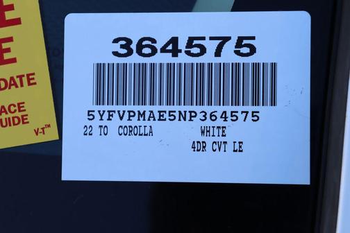 2022 Toyota Corolla LE