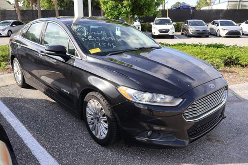 TUXEDO BLACK METALLIC 2015 Ford Fusion Hybrid SE