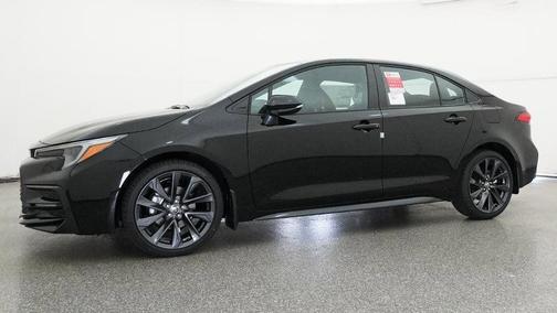 Midnight Black Metallic 2026 Toyota Corolla SE