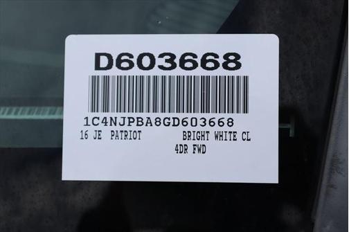 2016 Jeep Patriot Sport