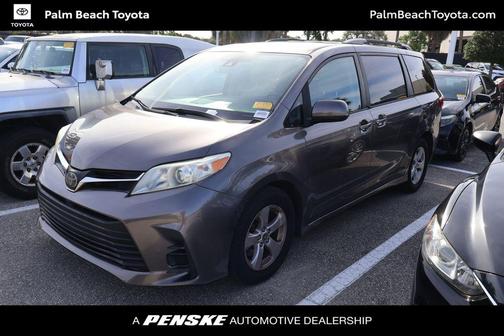 Predawn Gray Mica 2020 Toyota Sienna LE