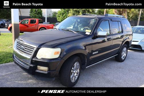 Black Clearcoat 2008 Ford Explorer Limited