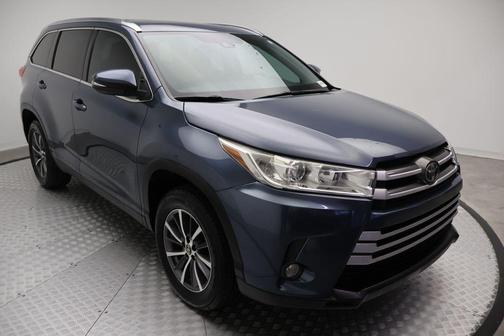 Shoreline Blue Pearl 2019 Toyota Highlander XLE