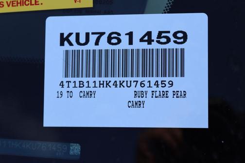 2019 Toyota Camry XLE