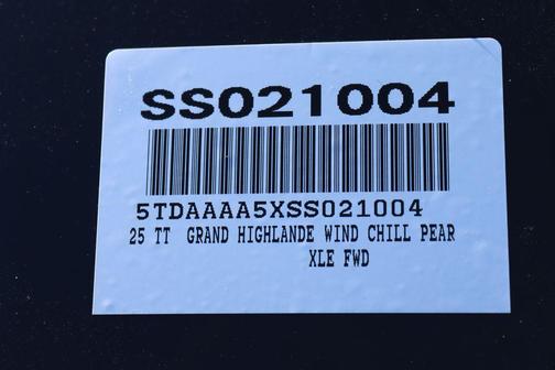 2025 Toyota Grand Highlander XLE