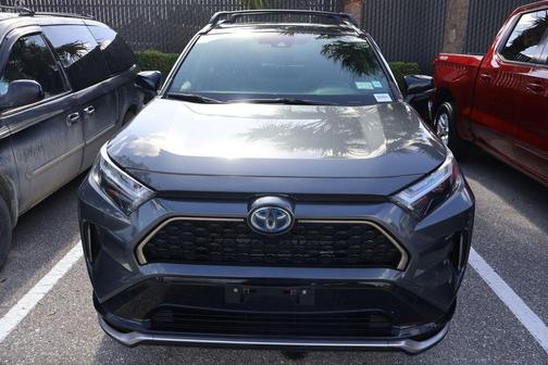 Magnetic Gray Metallic/Midnight Black Metallic 2023 Toyota RAV4 Prime XSE