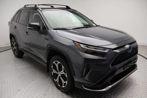 Magnetic Gray Metallic/Midnight Black Metallic 2023 Toyota RAV4 Prime XSE