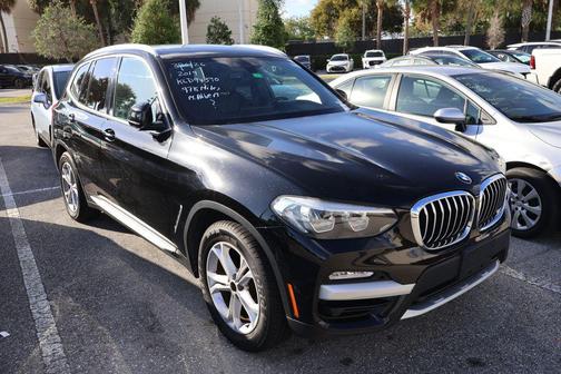 Jet Black 2019 BMW X3 xDrive30i