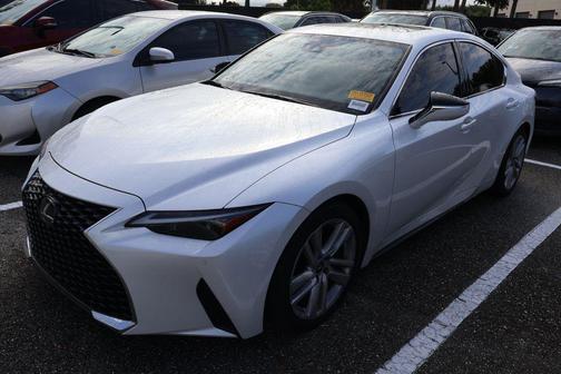 Eminent White Pearl 2024 Lexus IS 300 Base