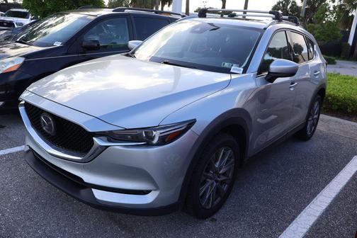 Sonic Silver Metallic 2021 Mazda CX-5 Grand Touring