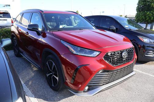 Ruby Flare Pearl 2022 Toyota Highlander XSE