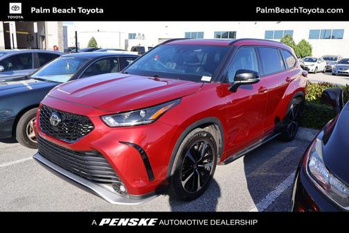 Ruby Flare Pearl 2022 Toyota Highlander XSE