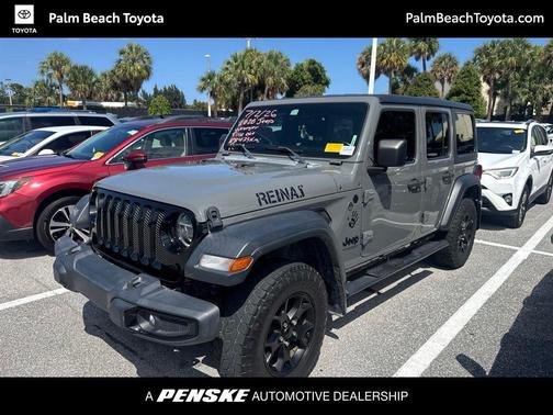 Gray Clearcoat 2020 Jeep Wrangler Unlimited Sport