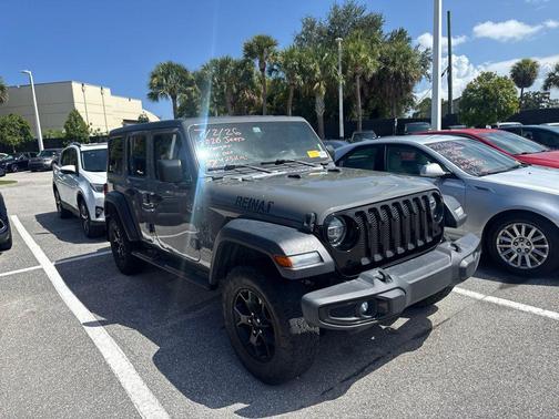 Gray Clearcoat 2020 Jeep Wrangler Unlimited Sport