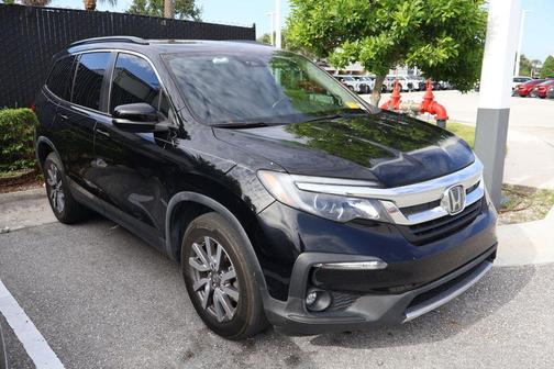 Crystal Black Pearl 2021 Honda Pilot 2WD EX-L
