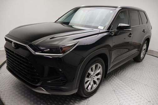 Midnight Black Metallic 2024 Toyota Grand Highlander Limited