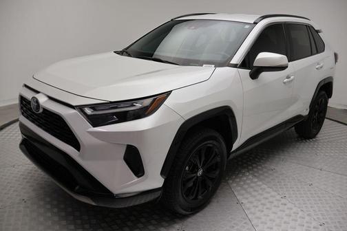Wind Chill Pearl 2023 Toyota RAV4 Hybrid SE