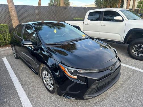 Midnight Black Metallic 2023 Toyota Corolla LE