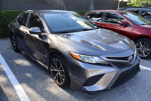 Predawn Gray Mica 2019 Toyota Camry SE
