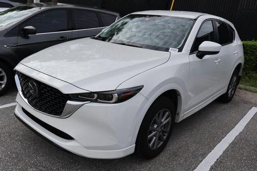 Rhodium White Metallic 2025 Mazda CX-5 2.5 S Select Package
