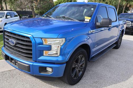 Ruby Red Metallic Tinted Clearcoat 2016 Ford F-150 XLT