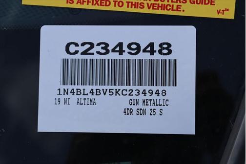 2019 Nissan Altima 2.5 S